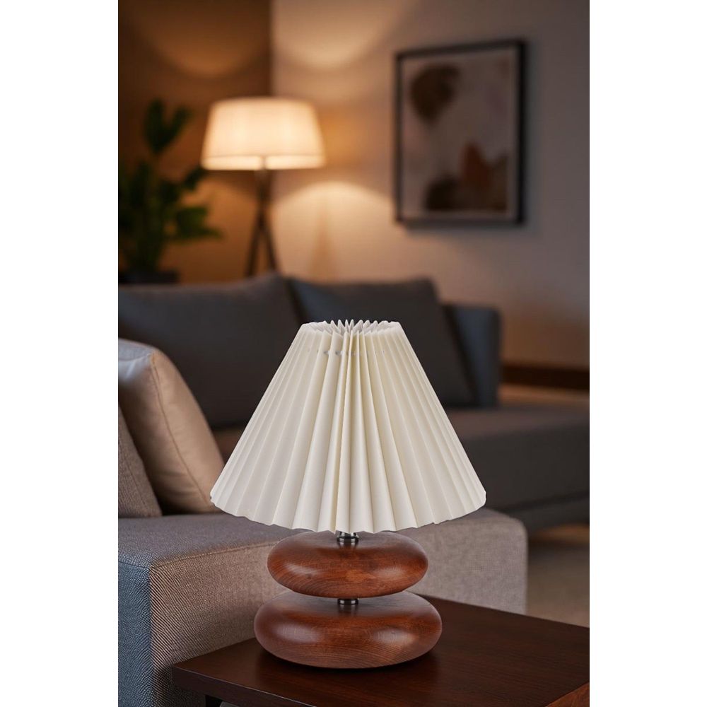 Lampa za sto CreamWalnut 8901-1 slika 1