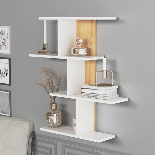 Karbon - White, Oak White
Oak Wall Shelf slika 2