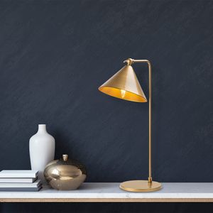 Konika - Zlatna Stolna Lampa 12266