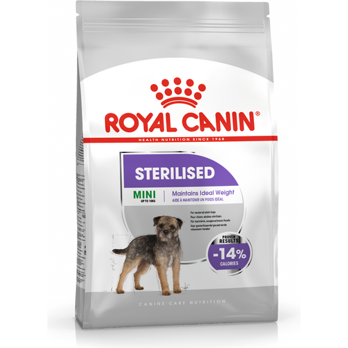 ROYAL CANIN CCN Mini Sterilised, potpuna hrana za pse - Za kastrirane/sterilizirane odrasle pse malih pasmina (od 1 do 10 kg) - Stariji od 10 mjeseci - Psi skloni prekomjernoj tjelesnoj težini, 3 kg slika 1