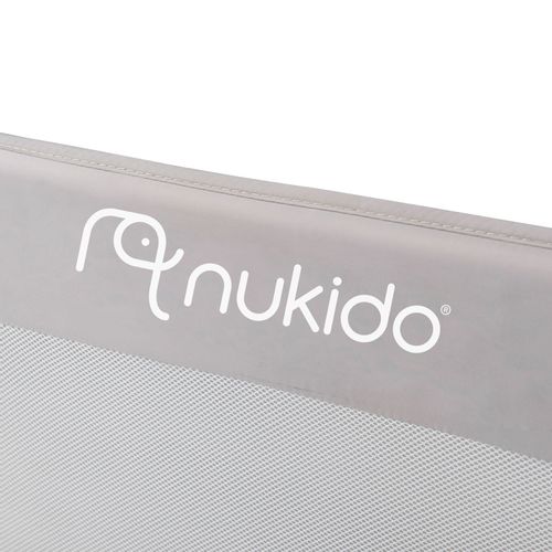 Nukido sigurnosna ogradica za krevet 150 x 66 x 35 cm siva slika 3