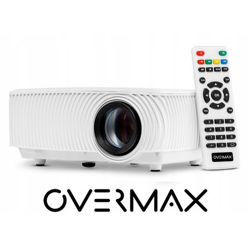 Overmax projektor Multipic 2.4, LED 130", 1Kg, WiFi, do 1920x1080, daljinski slika 1