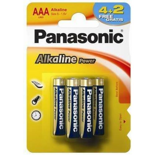 Panasonic baterija alkalna LR03E/BL6 komada slika 1