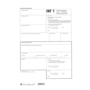 XIII-147 INF1 INFORMATIVNI OBRAZAC - UNUTARNJA PROIZVODNJA INF1; List, 21 x 29,7 cm