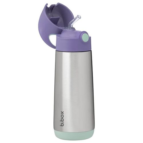 b.box Termo bočica sa slamkom, 500ml - lilac pop slika 4