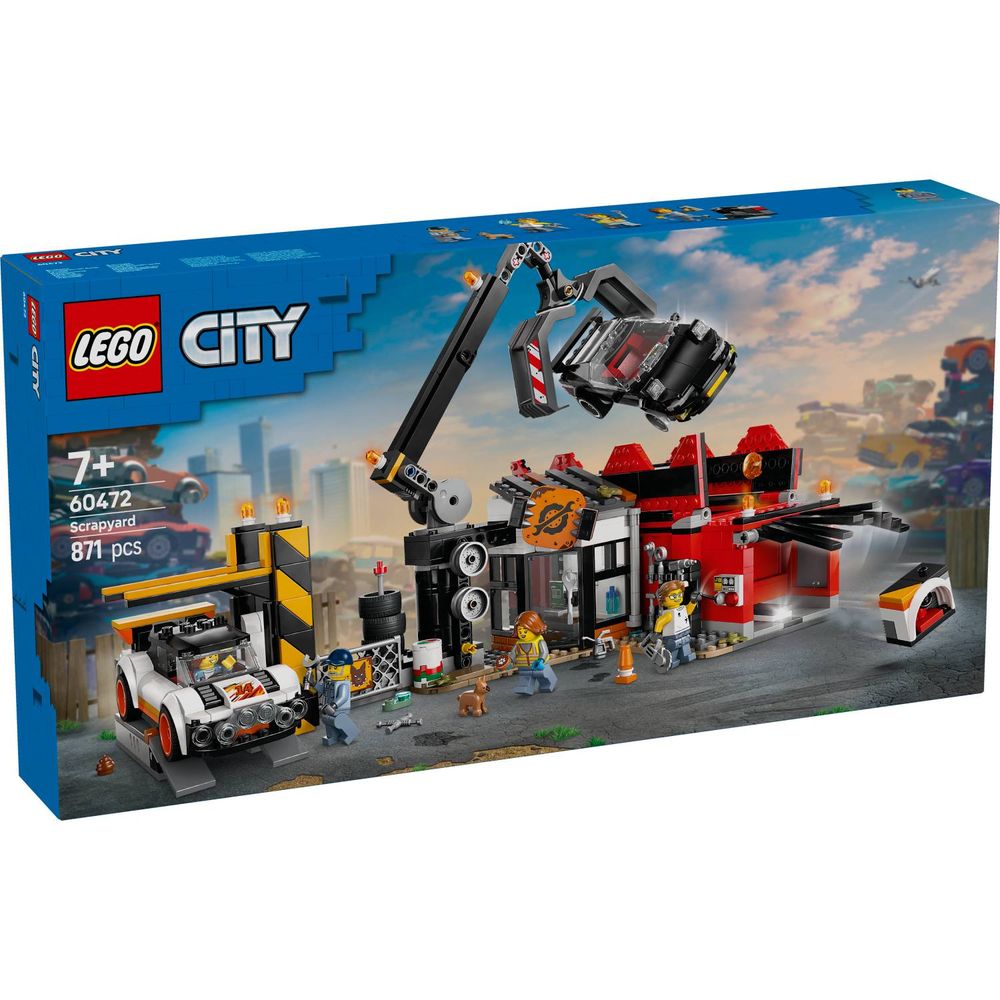 LEGO 60472 Odlagalište automobila slika 1