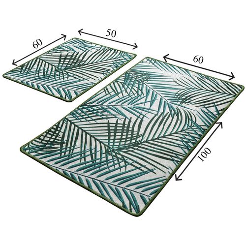 Botany Multicolor Bathmat Set (2 Pieces) slika 3