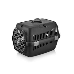 Pet carrier box 5096-S-1, colours: black, grey
