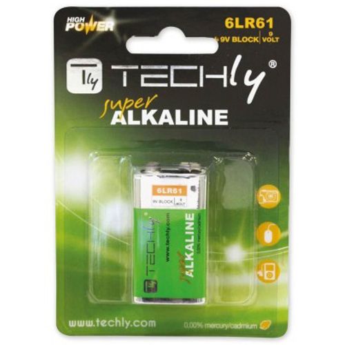 BATERIJA 9V LR-61 / 1 kom - TECHLY slika 3