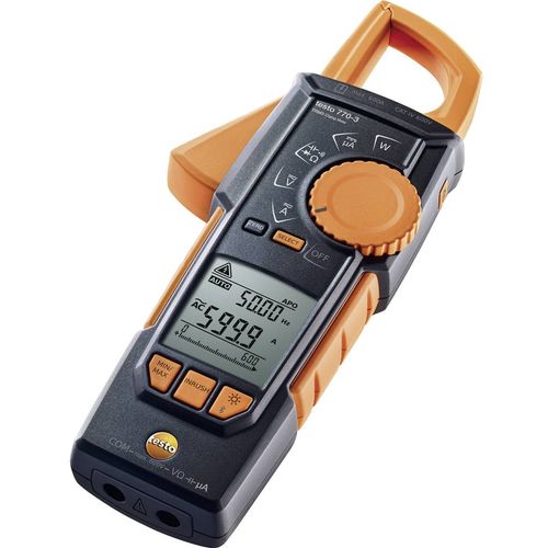 testo 770-3 strujne stezaljke, ručni multimetar  digitalni  CAT III 1000 V, CAT IV 600 V Zaslon (brojevi): 6000 slika 4