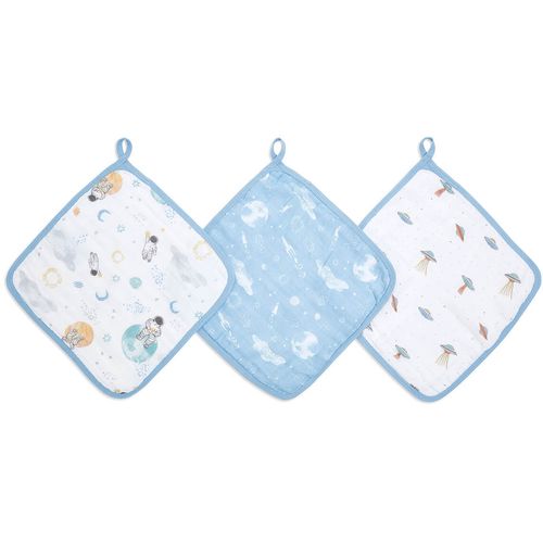 aden+anais® essentials 3 dijelni komplet krpica za pranje space explorers slika 1