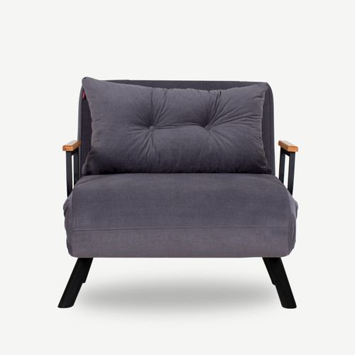 Atelier Del Sofa Fotelja na razvlačenje SANDO sivi, Sando Single - Grey slika 5