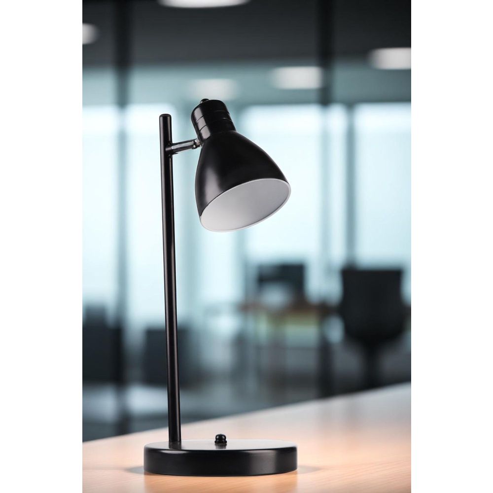Crna Stolna Lampa 8891-1 slika 1