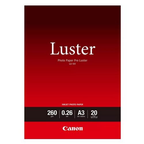 Canon Photo Luster Paper LU101 - A3 - 20 listova slika 1