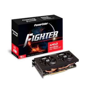 Grafička karta POWER COLOR Fighter RX7600XT 16G-F AMD/16GB/GDDR6/128bit/crna