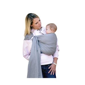 Amazonas Ring Sling Grey 180cm - marama s kopčom