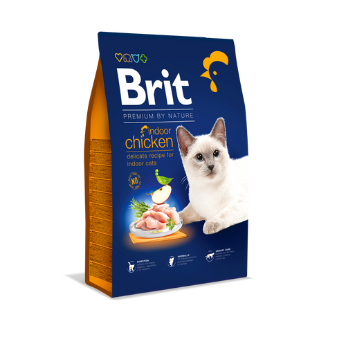 Brit PN Cat Indoor Piletina 8 kg slika 1