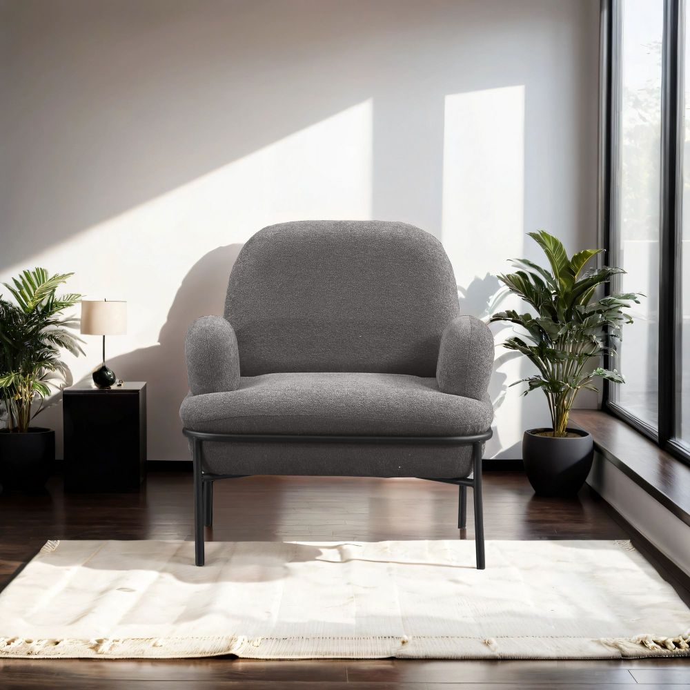Wing Chair Aster - Siva slika 1
