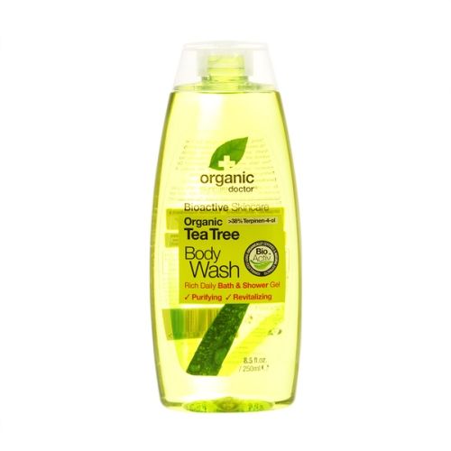  Dr. Organic TEA TREE gel za tuširanje 250ml slika 1