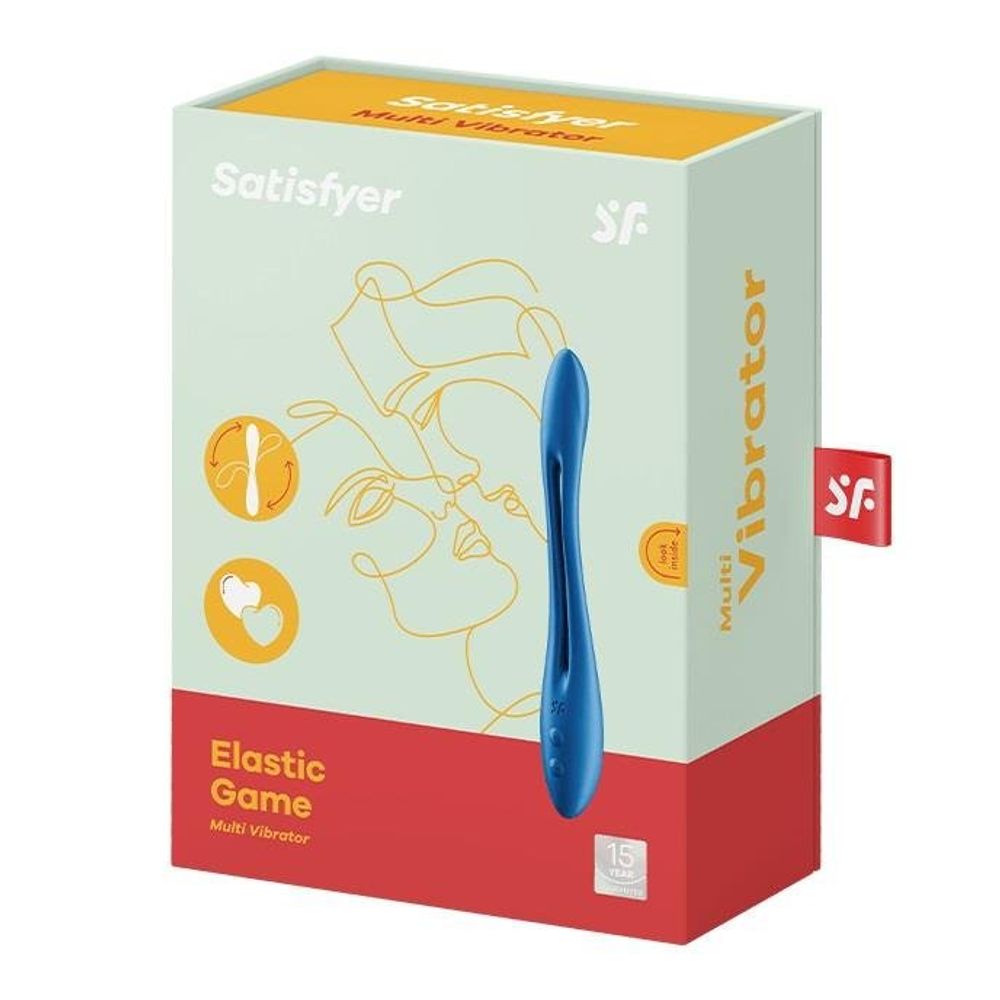 Satisfyer Couples vibrator dvostruko satisfyer elastična igra slika 1