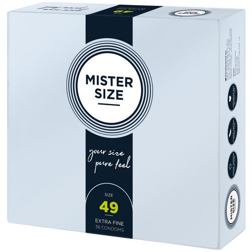 Kondomi Mister Size 49mm, 36 kom slika 1