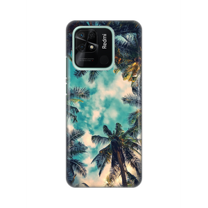 Torbica Silikonska Print za Xiaomi Redmi 10C Palm Tree