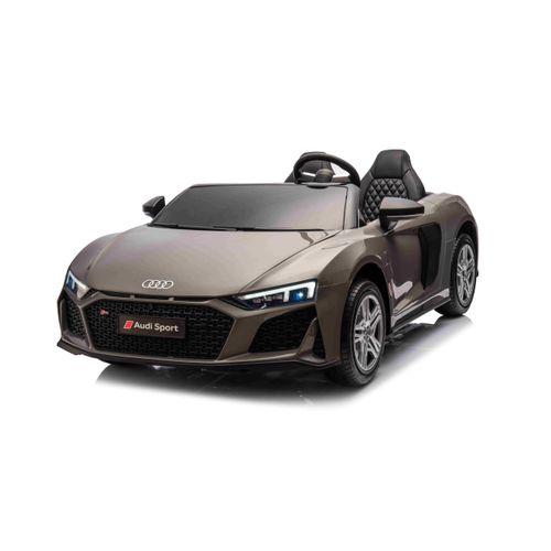 Licencirani auto na akumulator Audi R8 Spyder LIFT - dvosjed - sivi slika 1