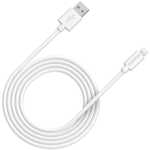 CANYON MFI C48 Lightning USB Kabel za Apple, 2M, Bijeli