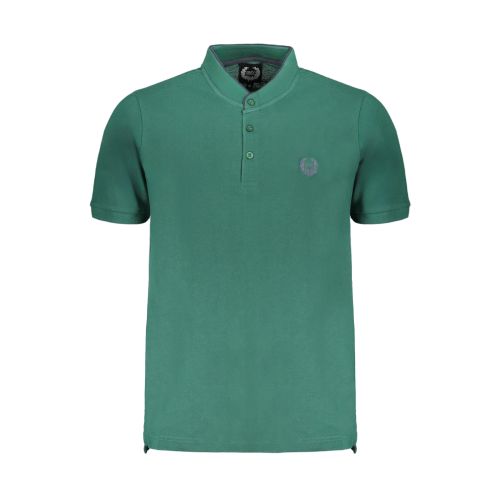 GIAN MARCO VENTURI GREEN MEN'S SHORT SLEEVED POLO SHIRT slika 1