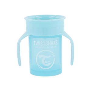 Twistshake 360° šalica 230ml 6+m, plava