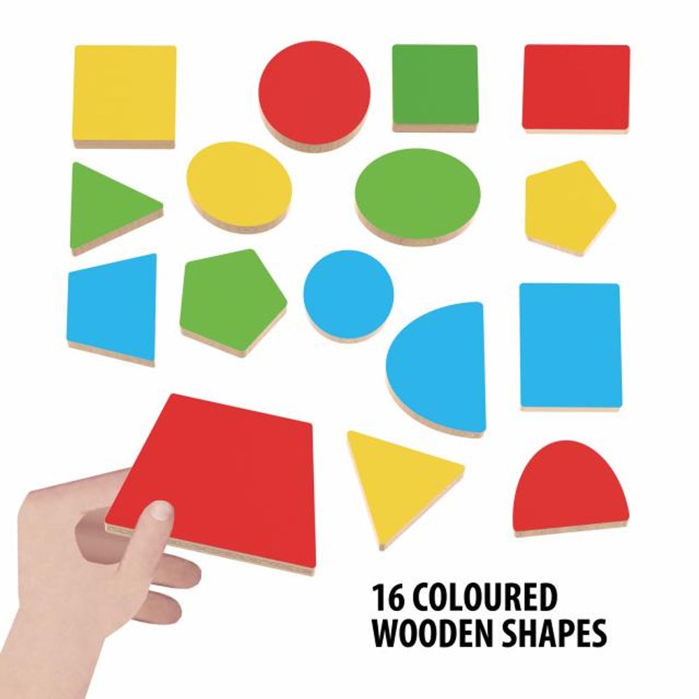 HEADU Montessori Drveni sorter oblika Sensory Lab slika 3