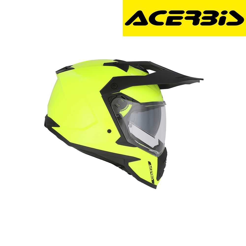 Zatvorena - full face kaciga Acerbis Assault - Žuta vel.XXL slika 2