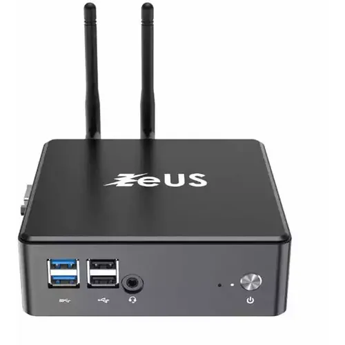 Mini PC Zeus MPI10-i523 Intel  i5-1145G7 4C 4.4 GHz/8GB/512GB/LAN/Dual WiFi/BT/HDMI/DP/USB C/ext ANT slika 1