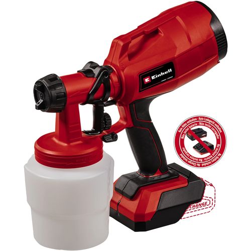 EINHELL Classic pištolj za prskanje boje Power X-Change TC-SY 18/60 Li-Solo slika 1