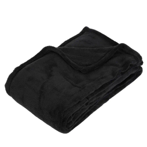Atmosphera deka 150x125cm mikrofiber crna