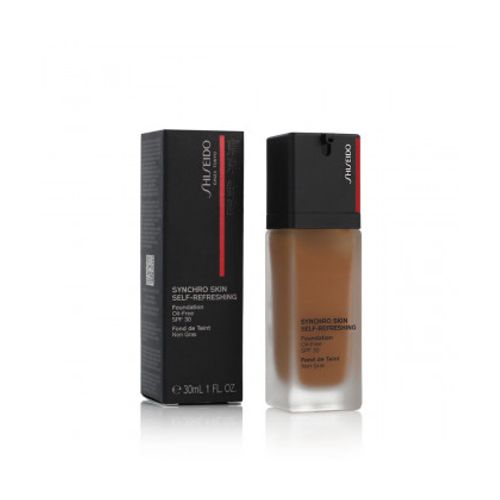 Shiseido Synchro Skin Self-Refreshing Foundation Oil-Free SPF 30 (510 Suede) 30 ml slika 1