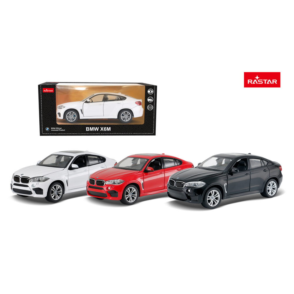 RASTAR 56600 BMW X6M Die Cast 1:24 - Više boja slika 14