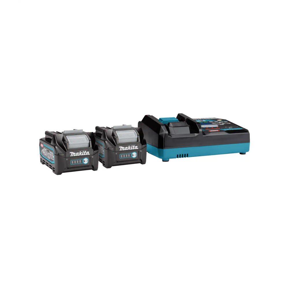 XGT Makita 40V - XGT baterijski set (2.5 Ah) DC40RA, BL4025x2, MAKPAC 1 191J81-6 slika 2