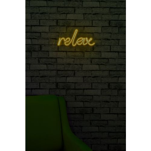 Wallity Ukrasna plastična LED rasvjeta, Relax - Yellow slika 11