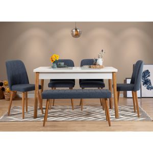 Costa 1048 - 2 AB Set Stola i Stolica od Atlantskog Borovca (6 Komada)