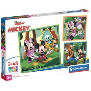 Disney Mickey puzzle 3x48pcs