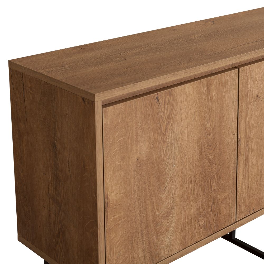 Ruba Walnut Crna Konzola slika 8