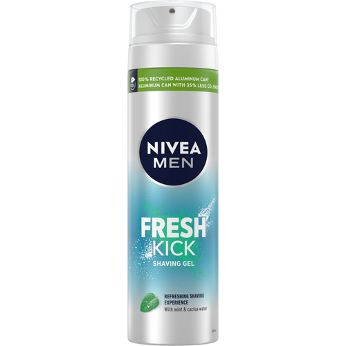 NIVEA Men Fresh kick gel za brijanje 200ml slika 1