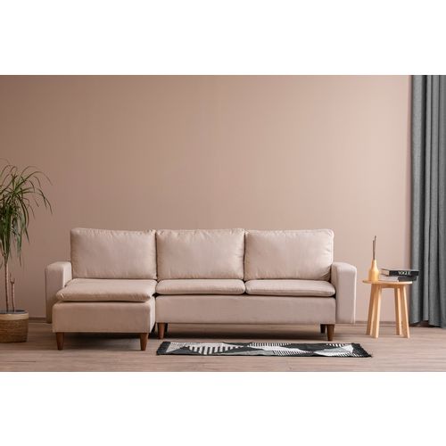 Atelier Del Sofa Kutna garnitura, Krem, Lungo - Cream slika 4