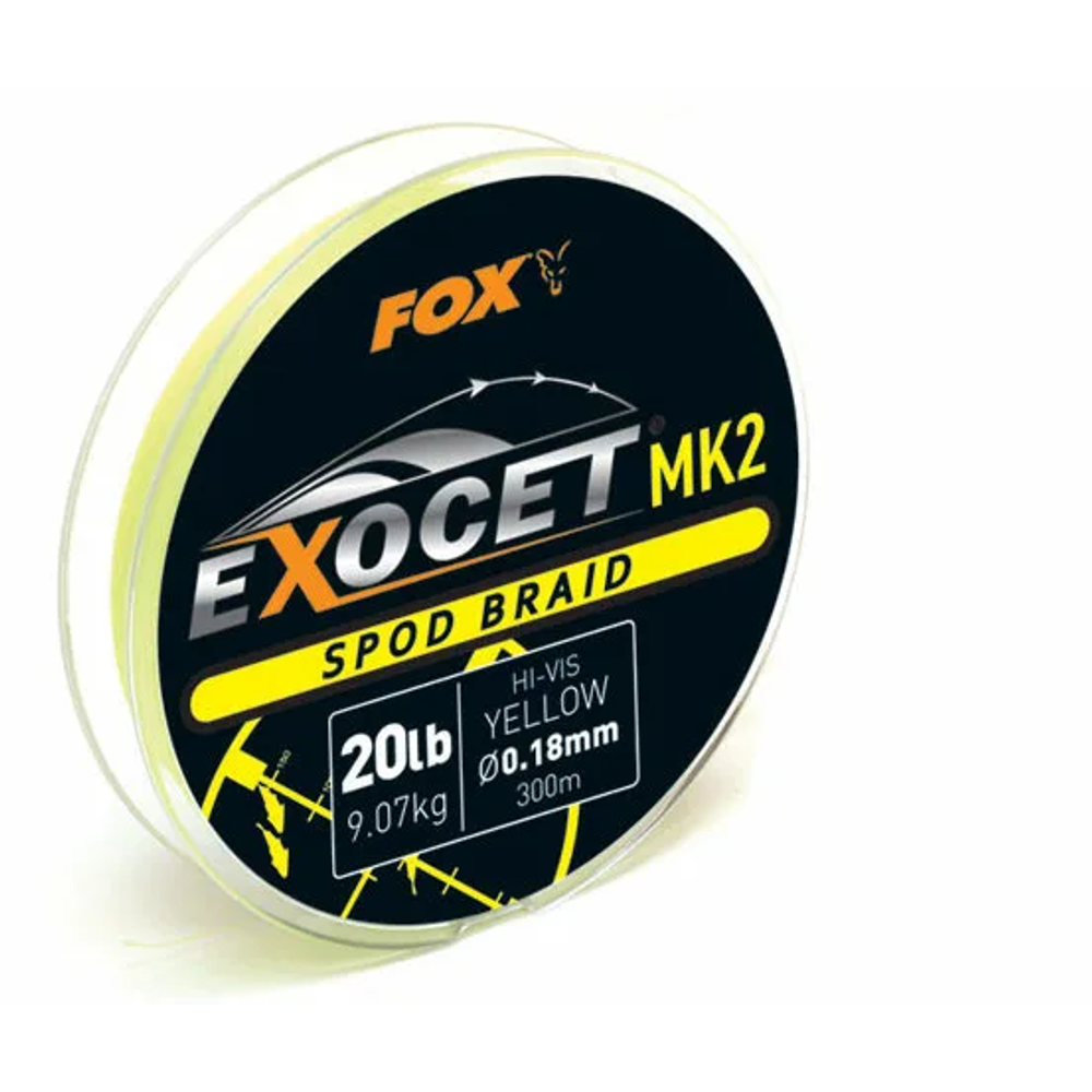 Fox Exocet® MK2 Spod & Marker Braid 0.18mm 300m (CBL013) slika 1