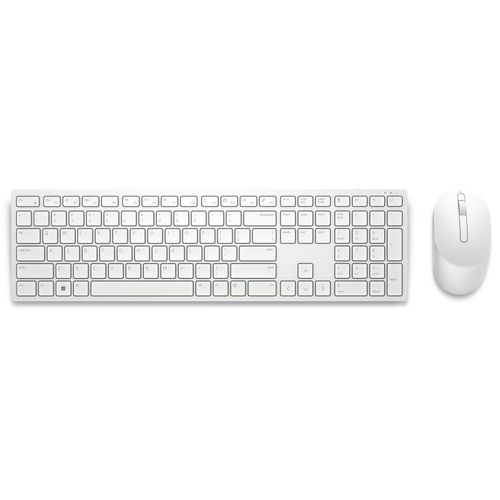 DELL KM5221W Pro Wireless US tastatura + miš bela slika 1