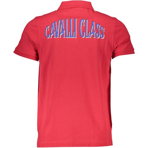 CAVALLI CLASS POLO SHORT SLEEVE MAN RED slika 2