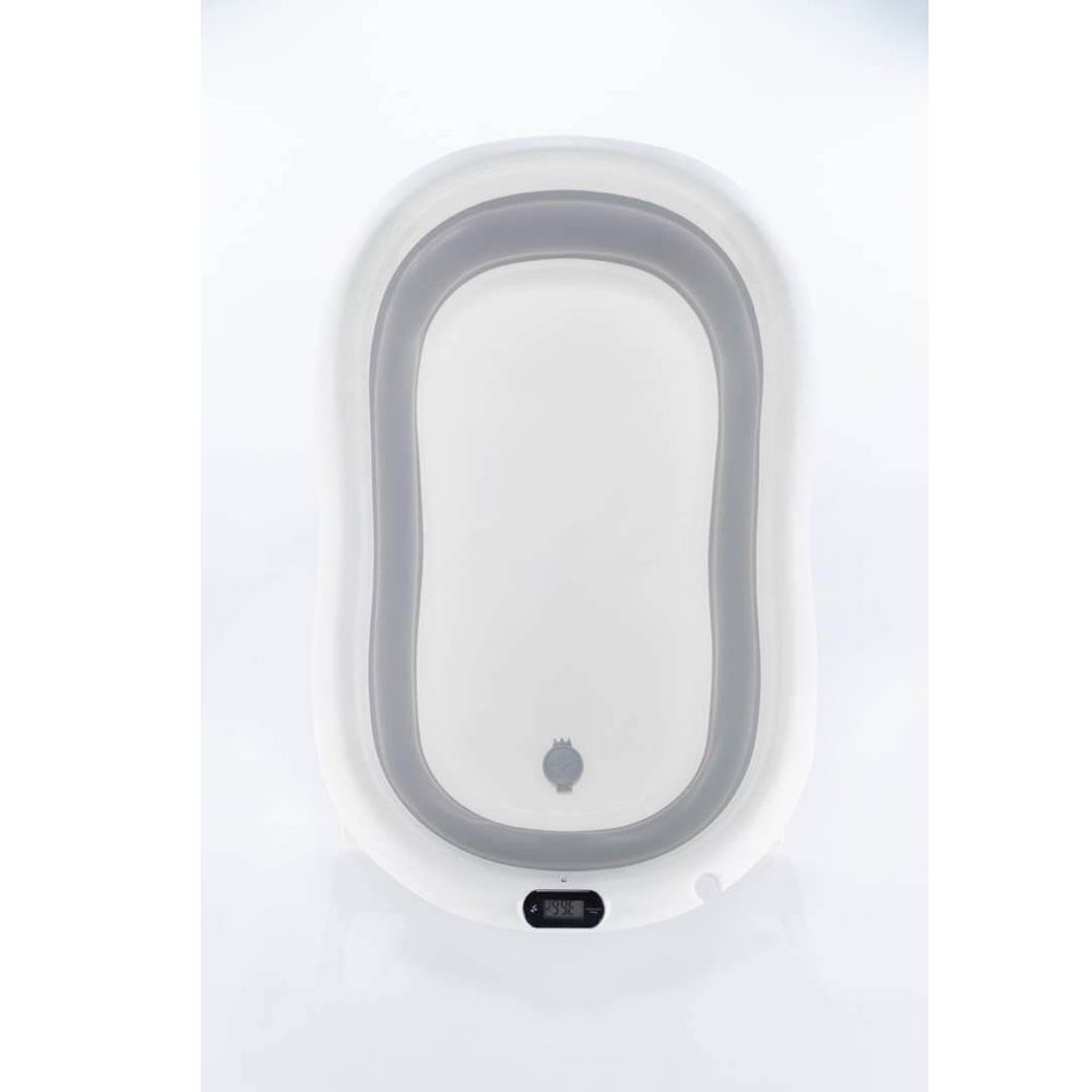 Sklopiva kadica s podlogom i termometrom grey slika 11