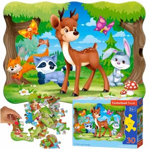 Castorland puzzle jelen i prijatelji