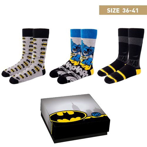 DC Comics Batman ženske čarape 3 para slika 1